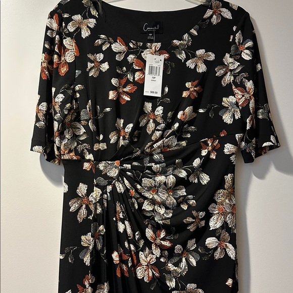 NWT Connected Apparel Long Sleeve Dress Size 10P - Picture 3 of 7